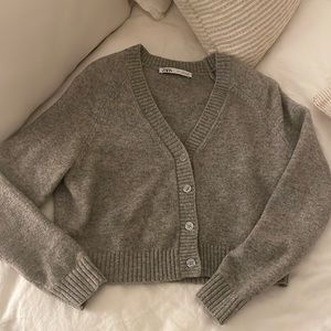 Zara gray cardigan